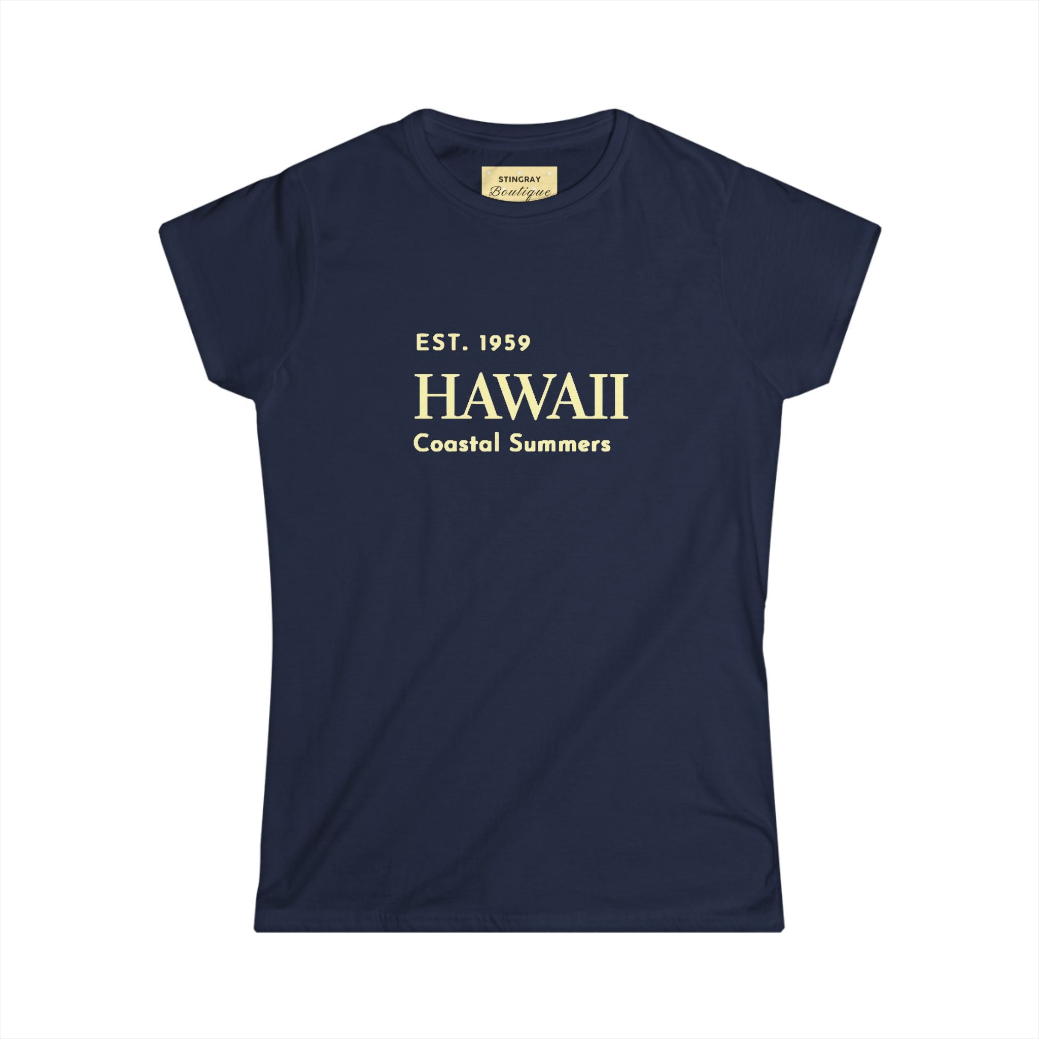 Hawaii Coastal Softstyle Tee