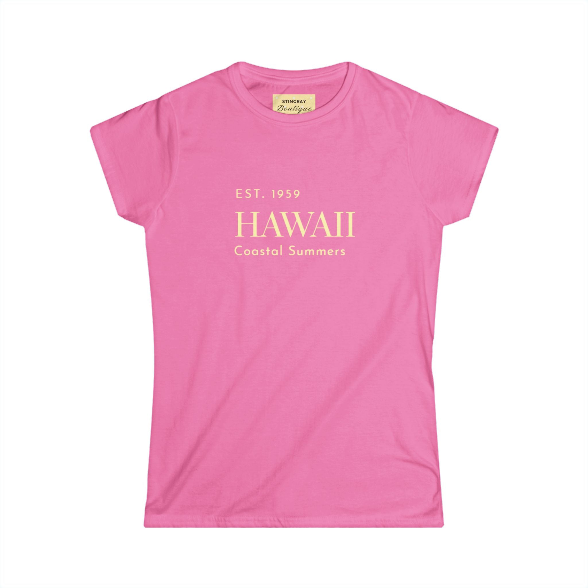 Hawaii Coastal Softstyle Tee