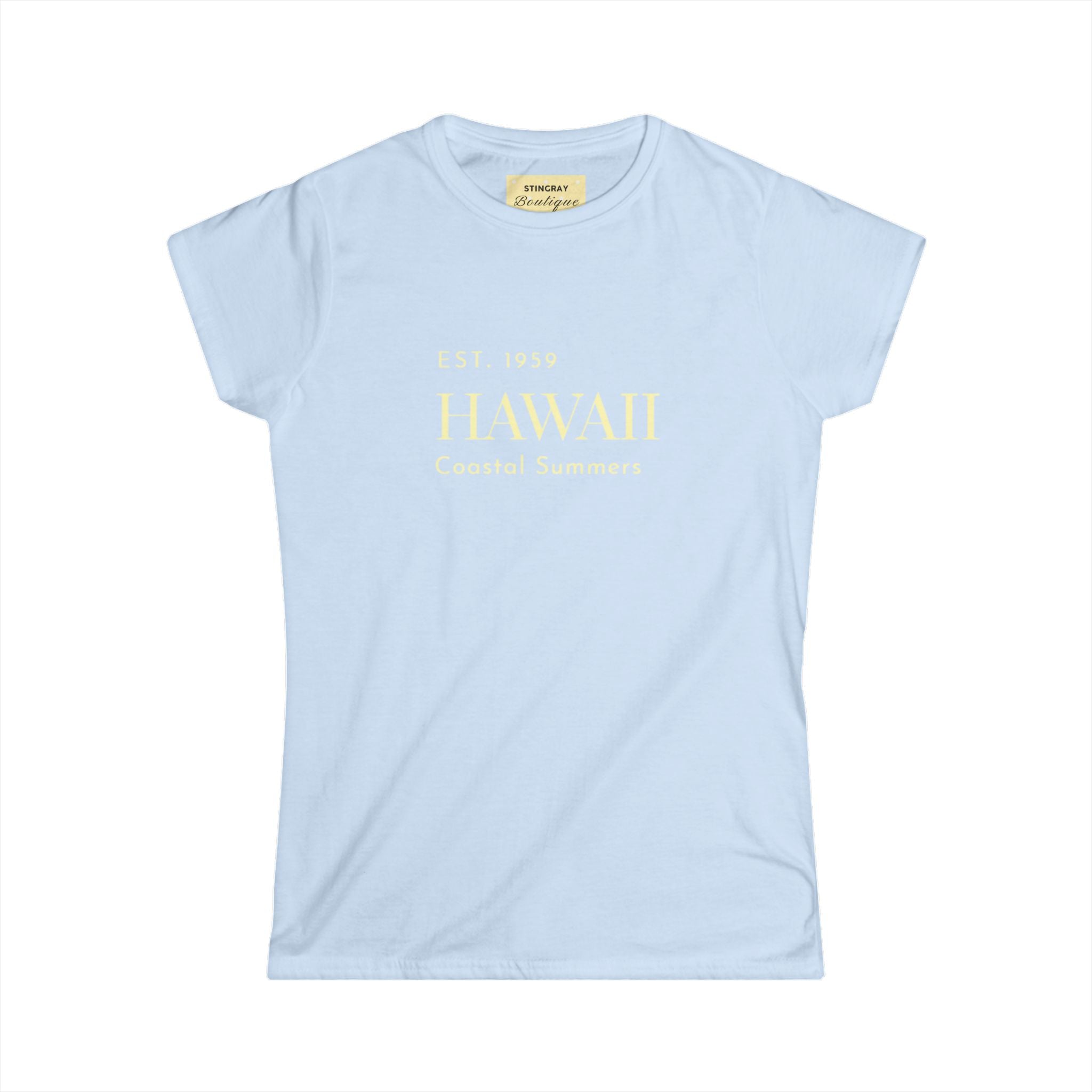 Hawaii Coastal Softstyle Tee