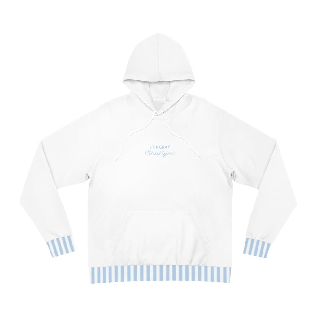 Striped Cuff Hoodie